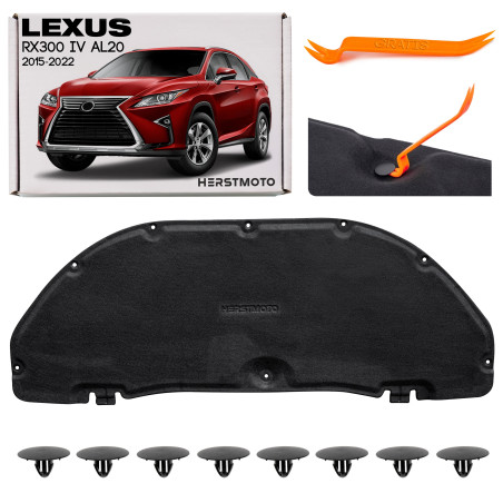 LEXUS RX300 IV AL20 2015-2022 PANNELLO FONOASSORBENTE COFANO 5334148120 (Cod. AP-97AD-7877C_A4x4)