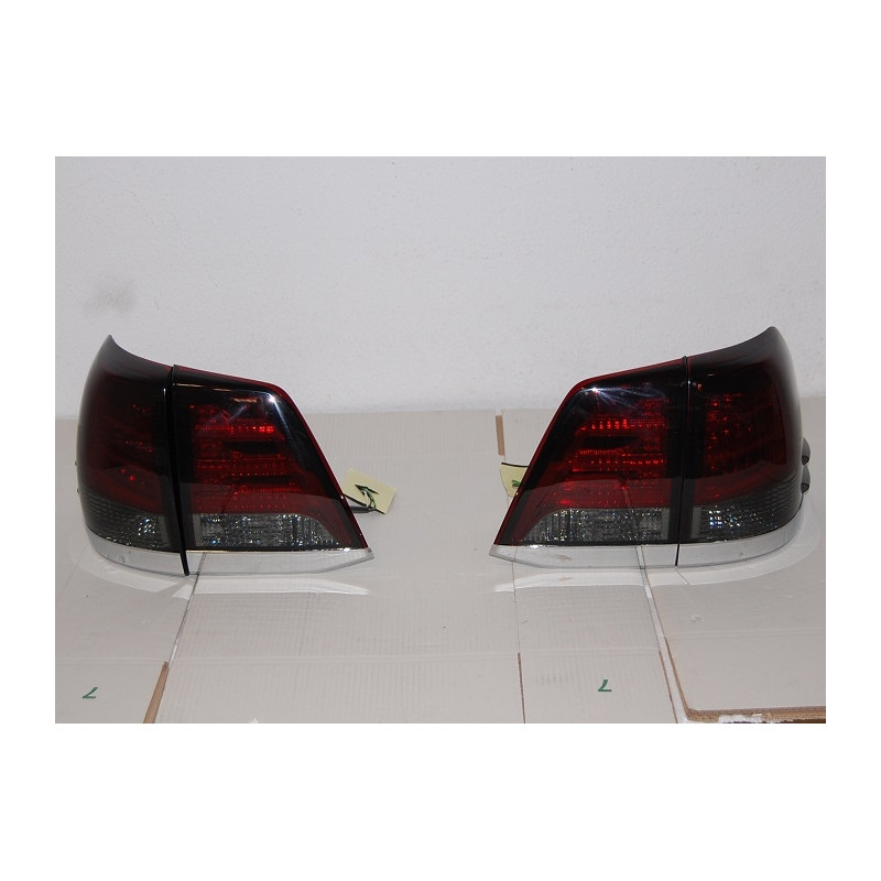 Fari Posteriori Led Toyota Cruiser Fj200 08 Red Smoked (Cod. E-FAT0020)