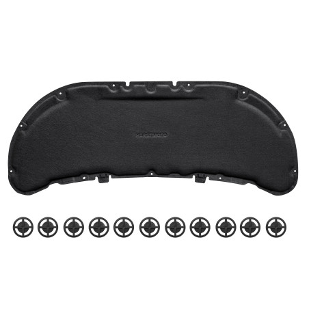 NISSAN QASHQAI III J12 2021+ PANNELLO FONOASSORBENTE COFANO CON KIT CLIP 65840-6UA0A (Cod. AP-2B95-3