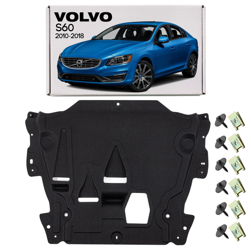 VOLVO S60 II 2010-2018 IN TESSUTO PROTEZIONE PER MOTORE 31290966 (Cod. AP-3EC3-56199_A4x4)