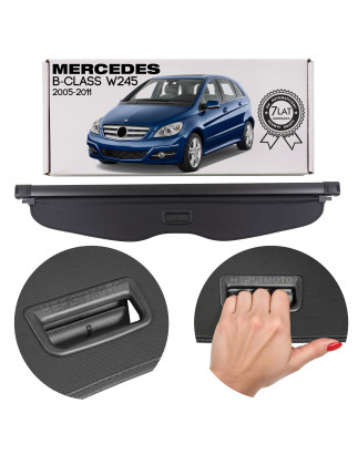 MERCEDES B-CLASS W245 2005-2011 CAPPELLIERA COPRIBAGAGLI NERA A1698100220 (Cod. AP-C7B3-10331_A4x4)