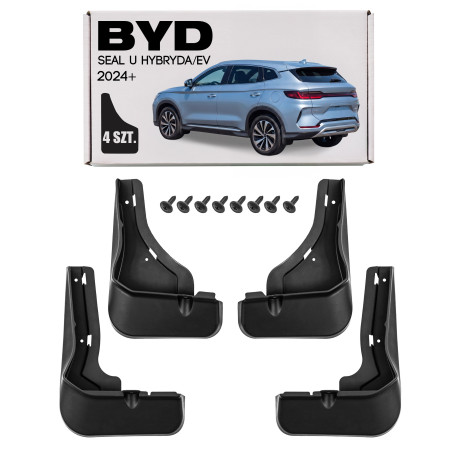 BYD SEAL U IBRIDA / EV 2024+ SPECIFICI PARASPRUZZI (Cod. AP-F60F-950C7_A4x4)