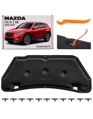 MAZDA CX-5 E KE 2012-2017 PANNELLO FONOASSORBENTE COFANO CON KIT CLIP KD6256681A (Cod. AP-20A2-4555C