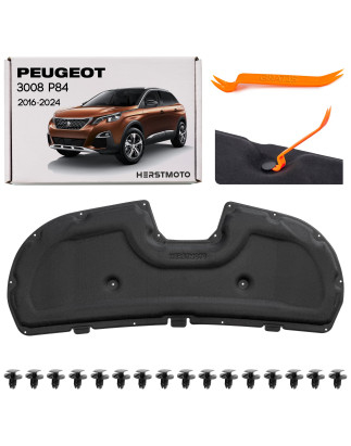 PEUGEOT 3008 II P84 2016-2024 PANNELLO FONOASSORBENTE COFANO 9811545980 (Cod. AP-2CA4-38361_A4x4)
