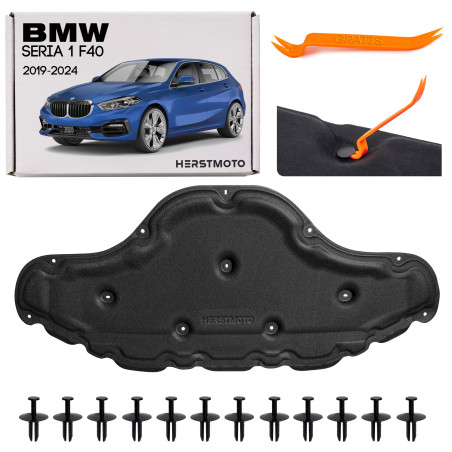 BMW SERIA 1 F40 2019-2024 PANNELLO FONOASSORBENTE COFANO 7444978 (Cod. AP-C8E8-72082_A4x4)