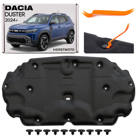 DACIA DUSTER III 2024+ PANNELLO FONOASSORBENTE COFANO 658405415R (Cod. AP-8D40-2985A_A4x4)