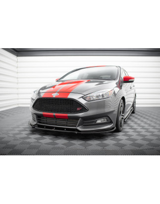 SPLITTER ANTERIORE V.4 Ford Focus ST Mk3 Facelift (Cod. M-FO-FO-3F-ST-FD4G)
