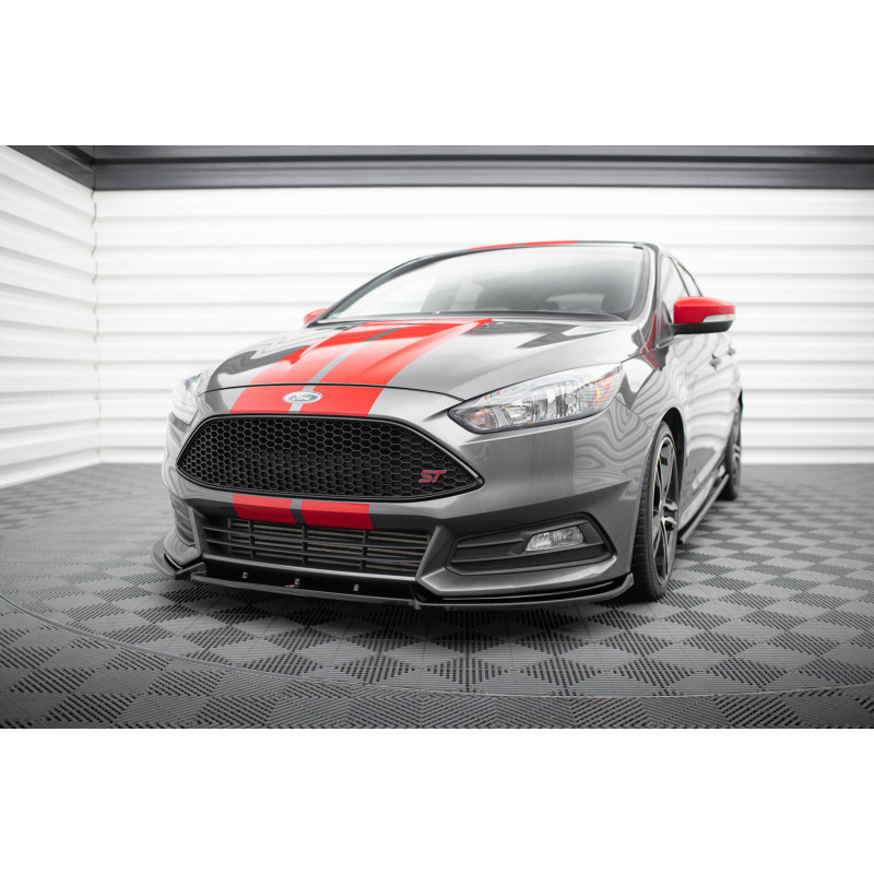 SPLITTER ANTERIORE V.4 Ford Focus ST Mk3 Facelift (Cod. M-FO-FO-3F-ST-FD4G)