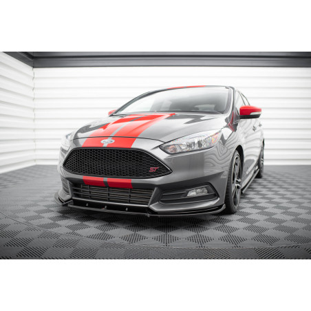 SPLITTER ANTERIORE V.4 Ford Focus ST Mk3 Facelift (Cod. M-FO-FO-3F-ST-FD4G)