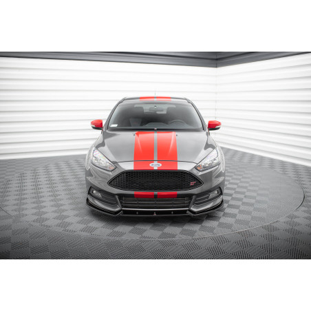 SPLITTER ANTERIORE V.4 Ford Focus ST Mk3 Facelift (Cod. M-FO-FO-3F-ST-FD4G)