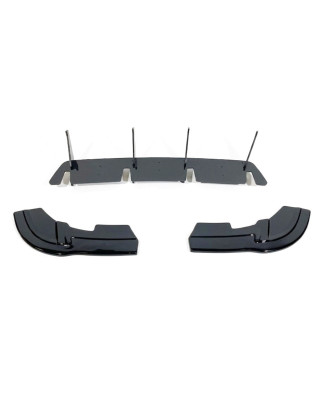 Diffusore Posteriore Mercedes W176 2016-2018 Nero lucido (Cod. E-TCM0497)