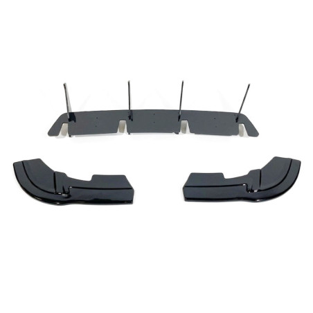 Diffusore Posteriore Mercedes W176 2016-2018 Nero lucido (Cod. E-TCM0497)