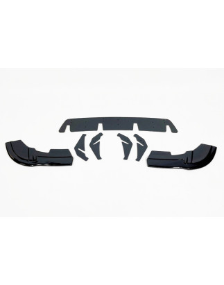 Diffusore Posteriore Mercedes W176 2016-2018 Nero lucido (Cod. E-TCM0497)