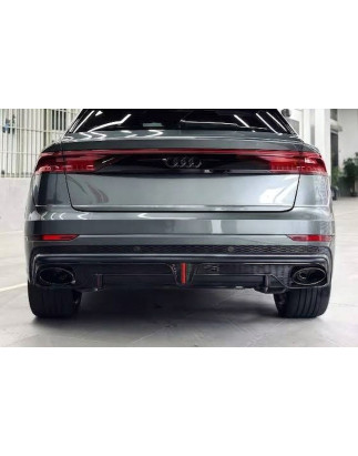 Diffusore Posteriore Audi Q8 2018-2023 Look RSQ8 (Cod. E-TCA0355)