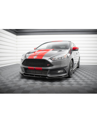 SPLITTER ANTERIORE V.5 Ford Focus ST Mk3 Facelift (Cod. M-FO-FO-3F-ST-FD5G)