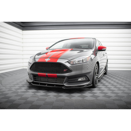 SPLITTER ANTERIORE V.5 Ford Focus ST Mk3 Facelift (Cod. M-FO-FO-3F-ST-FD5G)