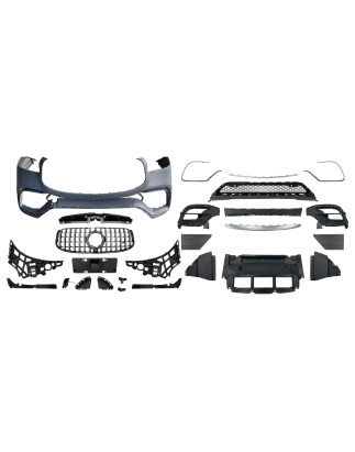 Paraurti Anteriore Mercedes X167 GLS look AMG GLS63 (Cod. E-TCM0483)