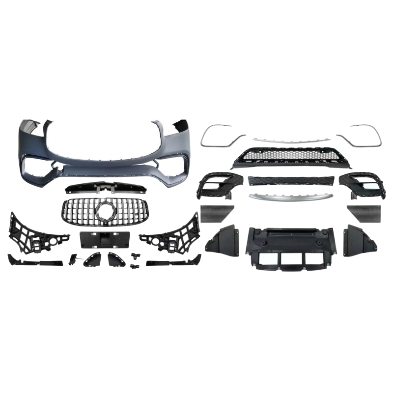 Paraurti Anteriore Mercedes X167 GLS look AMG GLS63 (Cod. E-TCM0483)