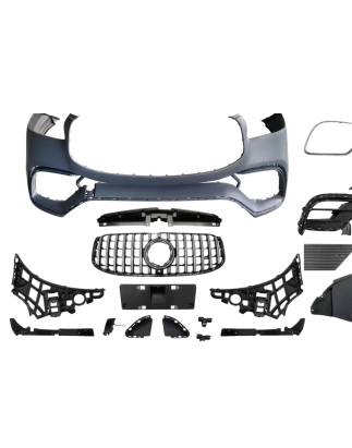 Paraurti Anteriore Mercedes X167 GLS look AMG GLS63 (Cod. E-TCM0483)