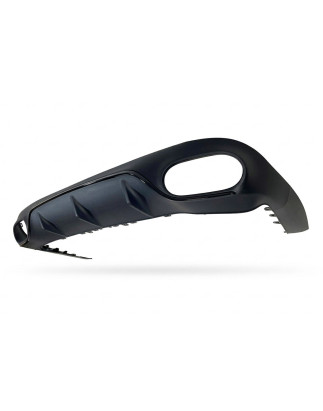 Diffusore Posteriore Mercedes W213 COUPE C238 look E53 Black (Cod. E-TCM53211)