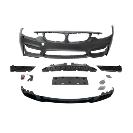 Paraurti Anteriore BMW F32 F33 F36 Look M4 II Spoiler Anteriore (Cod. E-TCBF3536390)
