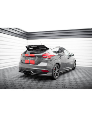Splitters posteriori laterali V.2 Ford Focus ST Mk3 Facelift (Cod. M-FO-FO-3F-ST-RSD2G)