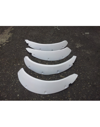 Allargamenti passaruota anteriori e posteriori BMW E30 (Cod. S-BE30-AE-01)