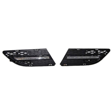 Fari Daylight E Griglie Per Paraurti BMW E90 (Cod. E-TCB5949)