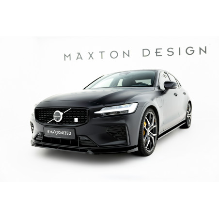 SPLITTER ANTERIORE V.1 Volvo S60/V60 R-Design Mk3 (Cod. M-VO-S60-3-RDESIGN-FD1G)
