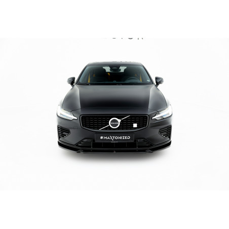 SPLITTER ANTERIORE V.1 Volvo S60/V60 R-Design Mk3 (Cod. M-VO-S60-3-RDESIGN-FD1G)