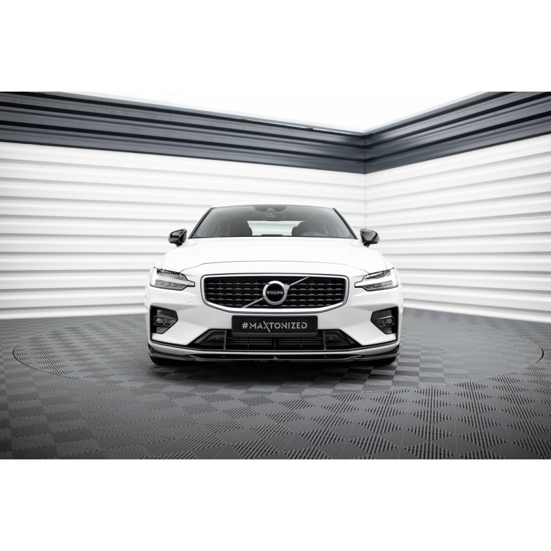 SPLITTER ANTERIORE V.2 Volvo S60/V60 R-Design Mk3 (Cod. M-VO-S60-3-RDESIGN-FD2G)