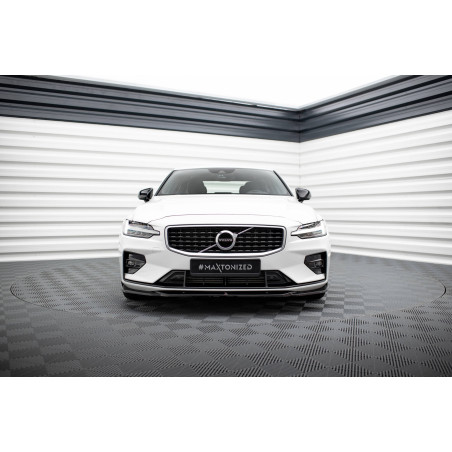SPLITTER ANTERIORE V.2 Volvo S60/V60 R-Design Mk3 (Cod. M-VO-S60-3-RDESIGN-FD2G)