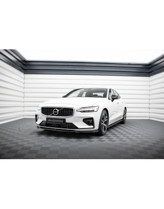 SPLITTER ANTERIORE V.2 Volvo S60/V60 R-Design Mk3 (Cod. M-VO-S60-3-RDESIGN-FD2G)