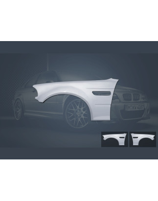 Parafanghi anteriori BMW E46 (Cod. S-BE46-FF-01)