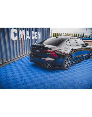 Splitter posteriore Volvo S60/V60 R-Design Mk3 (Cod. M-VO-S60-3-RDESIGN-RD1G)