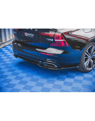 Splitter posteriore Volvo S60/V60 R-Design Mk3 (Cod. M-VO-S60-3-RDESIGN-RD1G)