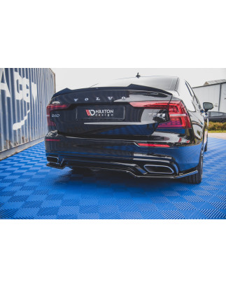 Splitter posteriore Volvo S60/V60 R-Design Mk3 (Cod. M-VO-S60-3-RDESIGN-RD1G)