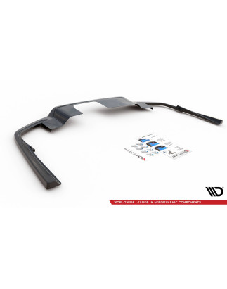 Splitter posteriore Volvo S60/V60 R-Design Mk3 (Cod. M-VO-S60-3-RDESIGN-RD1G)