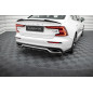 Splitter posteriore (con barre verticali) Volvo S60/V60 R-Design Mk3 (Cod. M-VO-S60-3-RDESIGN-RD1G+R