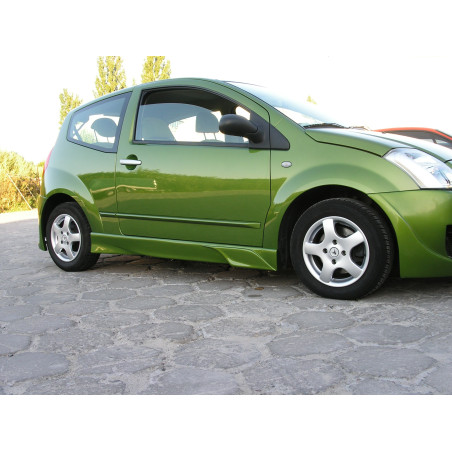 Minigonne laterali Citroen C2 (Cod. S-CC2-S-01)
