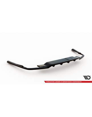 Splitter posteriore (con barre verticali) Volvo S60/V60 R-Design Mk3 (Cod. M-VO-S60-3-RDESIGN-RD1G+R