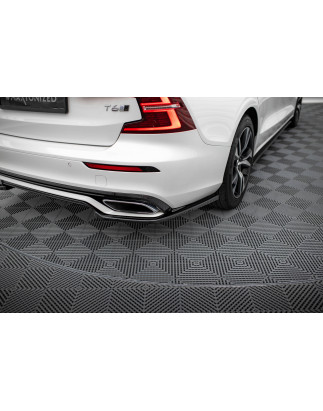 Splitters posteriori laterali Volvo S60/V60 R-Design Mk3 (Cod. M-VO-S60-3-RDESIGN-RSD1G)