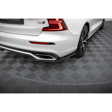 Splitters posteriori laterali Volvo S60/V60 R-Design Mk3 (Cod. M-VO-S60-3-RDESIGN-RSD1G)