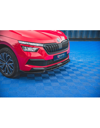 SPLITTER ANTERIORE V.1 Skoda Kamiq Mk1 (Cod. M-SK-KM-1-FD1G)