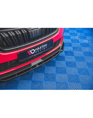 SPLITTER ANTERIORE V.1 Skoda Kamiq Mk1 (Cod. M-SK-KM-1-FD1G)