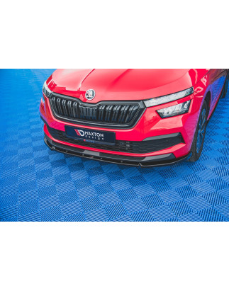 SPLITTER ANTERIORE V.2 Skoda Kamiq Mk1 (Cod. M-SK-KM-1-FD2G)