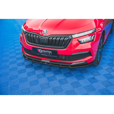 SPLITTER ANTERIORE V.2 Skoda Kamiq Mk1 (Cod. M-SK-KM-1-FD2G)