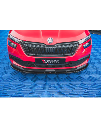 SPLITTER ANTERIORE V.2 Skoda Kamiq Mk1 (Cod. M-SK-KM-1-FD2G)