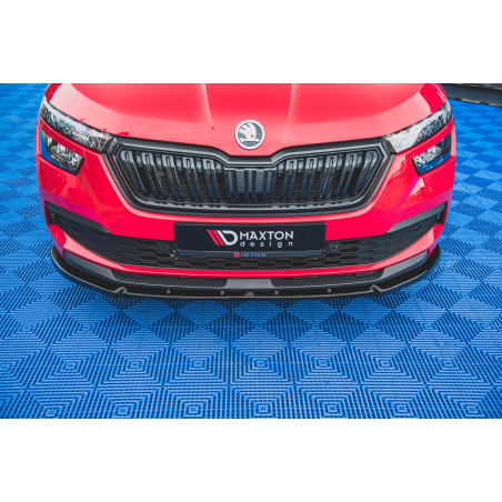 SPLITTER ANTERIORE V.2 Skoda Kamiq Mk1 (Cod. M-SK-KM-1-FD2G)