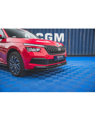 SPLITTER ANTERIORE V.2 Skoda Kamiq Mk1 (Cod. M-SK-KM-1-FD2G)